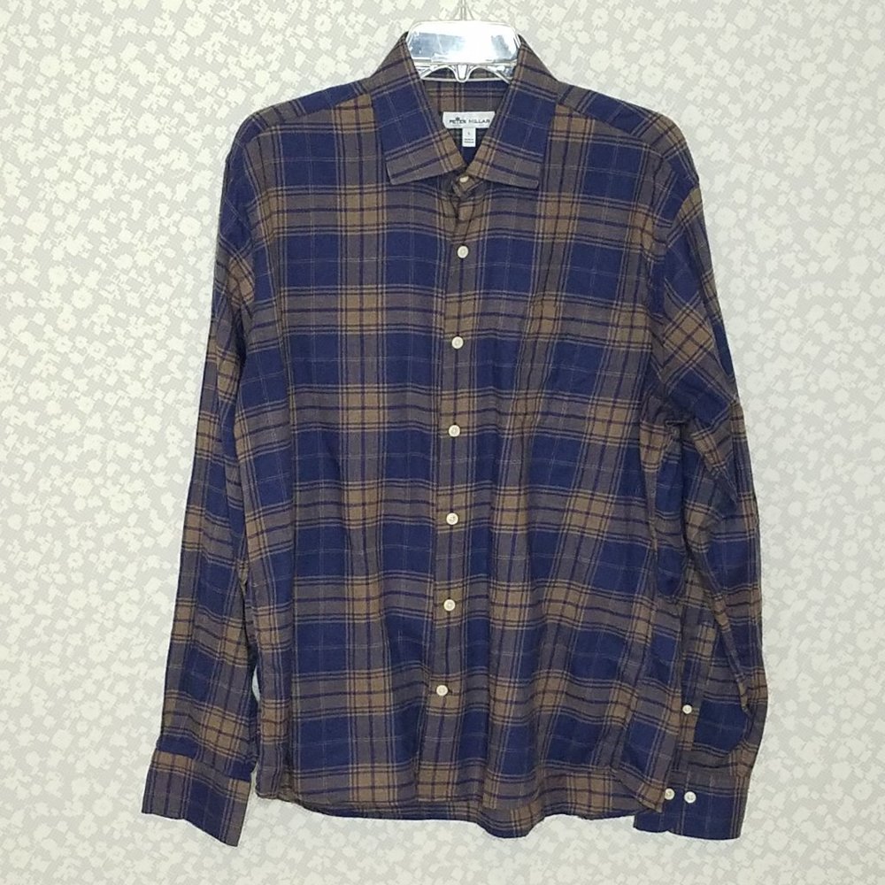 Peter Millar Flannel Shirt Plaid